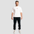 GymBeam Shaker Boxy T-shirt White