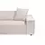 Atelier del Sofa Ugaona garnitura 240x70x265cm Svetlobraon