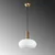 Opviq Luster Asker-15181, 30x30x118cm, IP20, Belo-zlatne boje