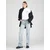 Calvin Klein Jeans Majica črna/bela