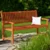 Vrtna klop MAXIMA, 152x55x90cm, naravno rjava Casaria