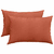 Jastučići za sofu 2 pcs Crvena narančasta 60 x 40 cm
