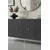 Hanah Home komoda Ayshe 180, 180 cm, antracit / srebrna