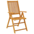 5-dijelni vrtni blagovaonski set 85x85x74 cm od masivnog bagremovog drva
