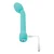 Adam & Eve Rechargeable Silicone G-Gasm Delight Turquoise