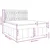 Vidaxl Box spring postelja z vzmetnico temno rjava 180x200 cm blago