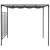 VIDAXL paviljon z zložljivo streho (4x3x2.3m), 180g/m2