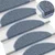 Vidaxl Samolepilne preproge za stopnice sisal 30 kosov 65x21x4cm modre