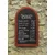 Crna tabla Securit Rondo mahagoni 60x105cm