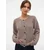 Vero Moda Pletena jopica Novah 10320496 Rjava Regular Fit