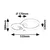 Rabalux LED Luster Amilia, 24W, DIP Switch, 51x38cm, Sivi