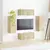 Set zidnog ormarića za TV 4 pcs Sonoma hrast Konstruirano drvo