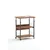 Hanah Home višenamenska polica Dh Hutch, 60 cm, braon