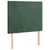Vidaxl Box spring postelja z vzmetnico temno zelen 90x190 cm žamet