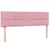 Vidaxl Box spring postelja z vzmetnico roza 140x220 cm žamet