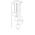 Opviq Luster 2614498, Crni