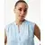 Mexx Ženska bluza Violet MF006100461W, Bez rukava, Svetloplava