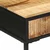 Vidaxl Konzolna miza s predalom Rjava 100 x 55 x 89.5 cm
