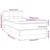 Vidaxl Box spring postelja z vzmetnico krem 90x190 cm blago
