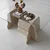 HANAH HOME Sto za dnevnu sobu Canyon Travertine Transparent