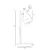 Opviq Stona lampa Otis, Crna