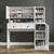 Hanah Home toaletni sto Ella sa ogledalom, 120 cm, beli