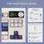 ROYAL KLUDGE S85 Horizon Blue Cloud Switch RGB Hot-Swappable Mechanical Keyboard