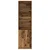 Visoka komoda boja staro drvo 50x35x180 cm konstruirano drvo
