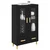 Highboard Crni hrast 70 x 31 x 115 cm Konstruirano drvo