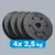 REBEL ACTIVE Bitumenski tegovi ploče set 4x2.5kg / 31mm RBA-2101