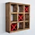 Hanah Home Zidna polica Raf298, Braon