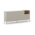 Kremno bela komoda 180x80 cm Cailin – Marckeric