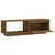 Den TV omarica medeno rjava 110x30x33,5 cm trdna borovina