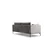 Atelier del Sofa Trosed Sino 87x90x217cm Sivi