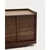 Rjava TV omarica v orehovem dekorju 200x47x40 cm Onix – Kave Home
