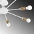 Conceptum Hypnose Luster Ray-1133, 19cm 78x78 cm, 8xE27, 40W