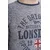 LONSDALE Pulover Borden marine/pegasto siva/rdeča/bela