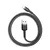Kabel Baseus cafule USB iPhone Lightning 2.4A sivo-crni 0.5m