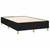 Vidaxl Box spring postelja z vzmetnico črn 120x200 cm blago