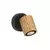 Brilagi - Zidno spot svetlo MODERN WOOD 1xGU10/8W/230V drvo/crna