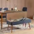 Hanah Home Set trpezarijski sto, 2 trpezarijske stolice i 2 klupe Vina 1048 Orah