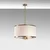 Opviq Luster Way-11650, 50x50x84 cm, 3xE27, Zlatne boje