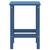 Vidaxl Vrtna miza Adirondack aqua modra 38x38x46 cm HDPE