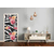 tulup.si Samolepilni tapete na vratih Vrtnice zebra 85x205 cm