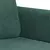 Dvosjed tamnozeleni 140 cm baršunasti