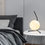 Opviq Stona lampa Luminar-14165, 23x28x42 cm, IP20, Crna