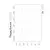 Hooh Cookbook planer - Kuvar, 100 listova, Crveni