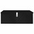 Kutija za pohranu crna 90 x 47 x 33,5 cm aluminijska