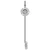 Šarka za podršku poklopcu 2 pcs Srebrno 194 x 36 x 18 mm