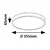 Rabalux LED plafonjera sa daljinskim Alenzo, 24W, 3000-6000K, 35.5cm, IP44, Crna